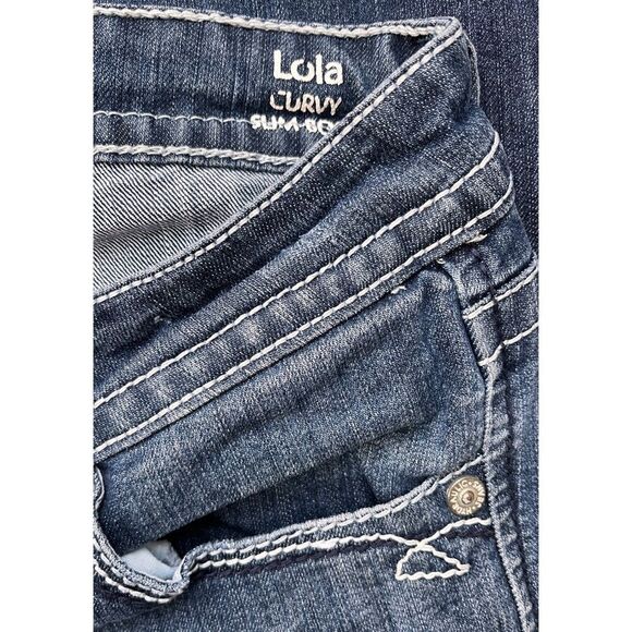 𝅺Hydraulic Lola Curvy Slim Boot Jeans, Size 9/10 - Picture 7 of 15